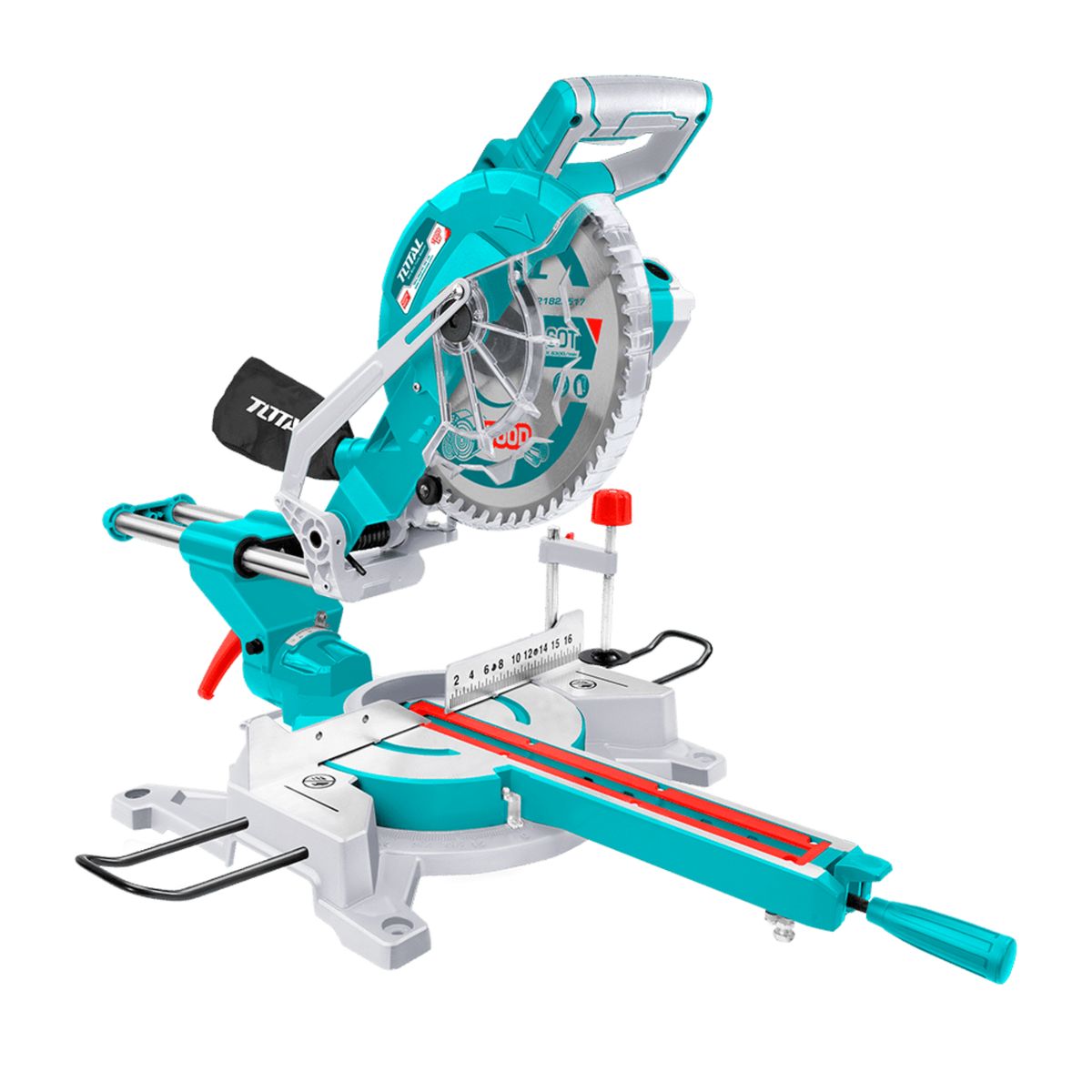 Total Tools - Sierra ingleteadora telescopica 1800w 10 industrial Total