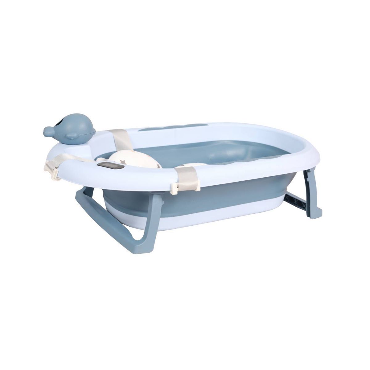 CAM - Bañera para Bebe con Termómetro CAM Guantes y Rociador