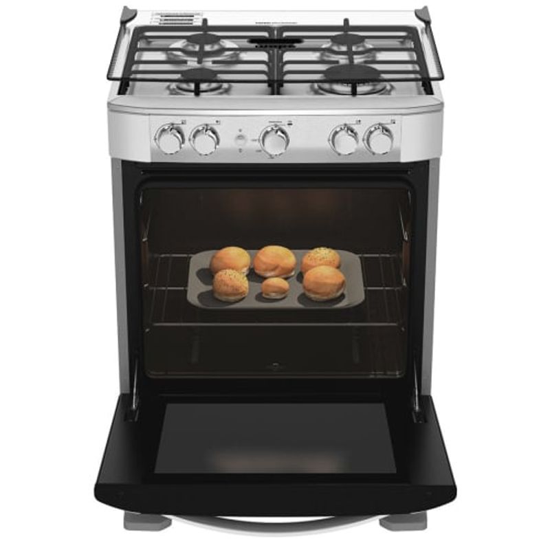 MABE - Cocina de piso a gas de 60 cm gris mabe - CMP6015SG0