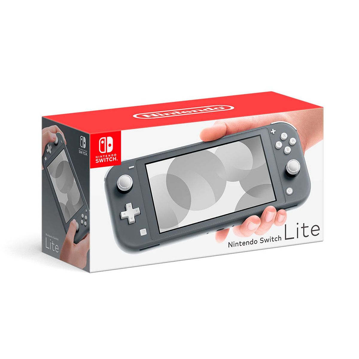NINTENDO - Consola Nintendo Switch Lite Gris + Super Smash Bros Ultimate