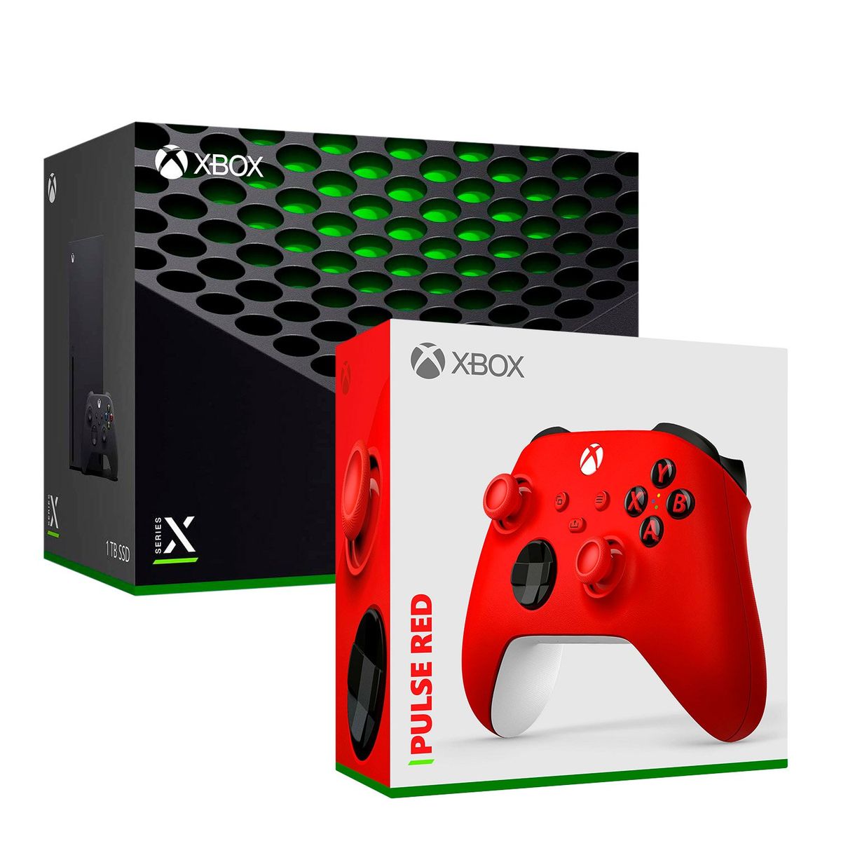 MICROSOFT - Consola Xbox Series X + Mando Pulse Red