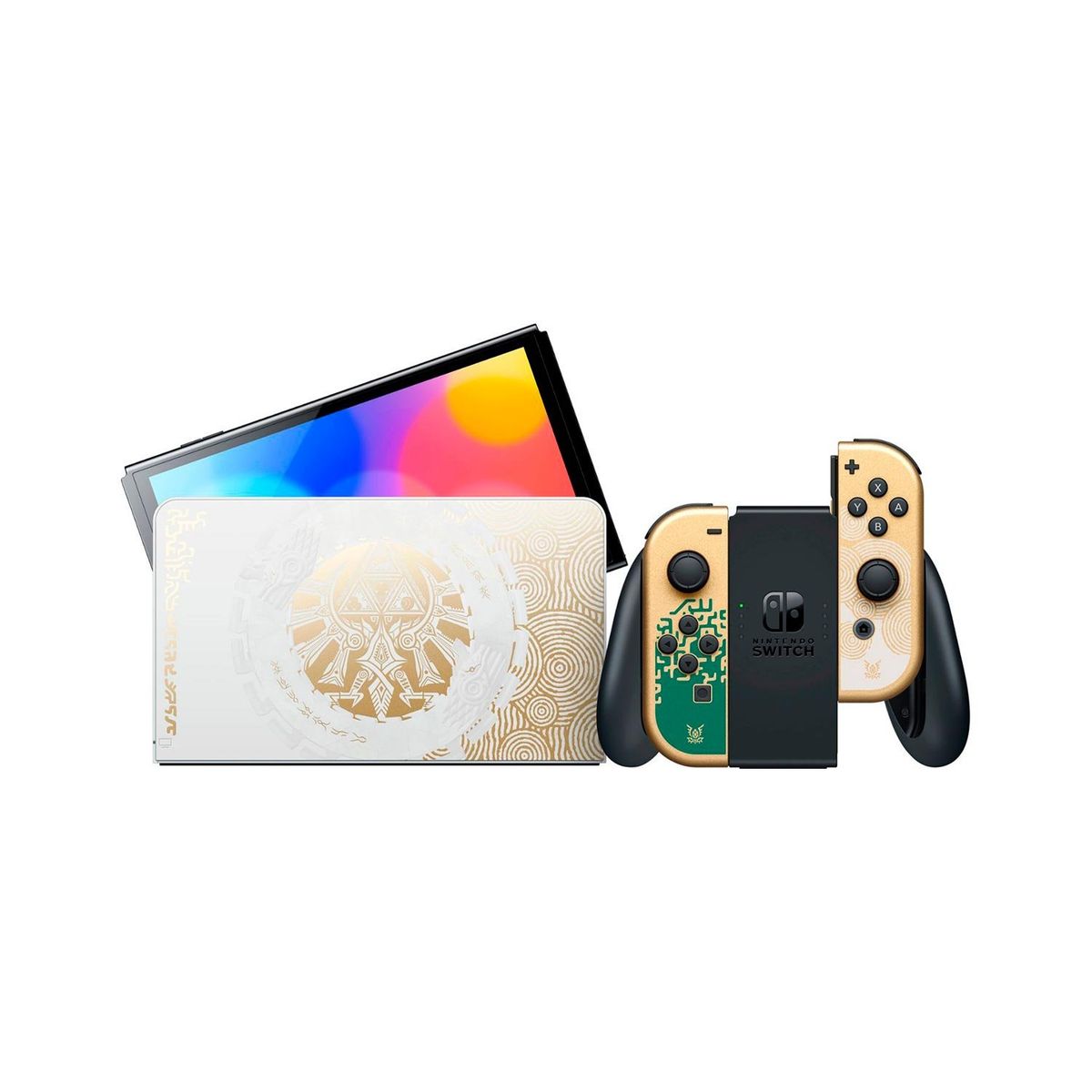 NINTENDO - Consola Nintendo Switch Oled Zelda Tears Of The Kingdom + Estuche