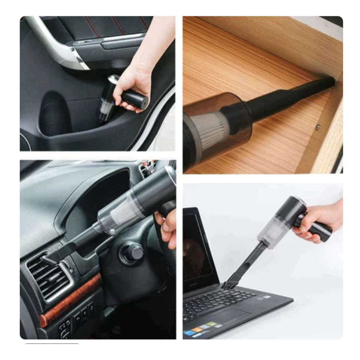 OEM - Mini Aspiradora Portátil Recargable 3 en 1