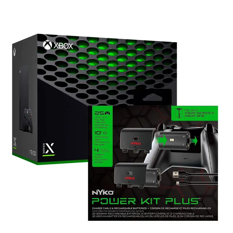 MICROSOFT - Consola Xbox Series X + Nyko Power Kit Plus