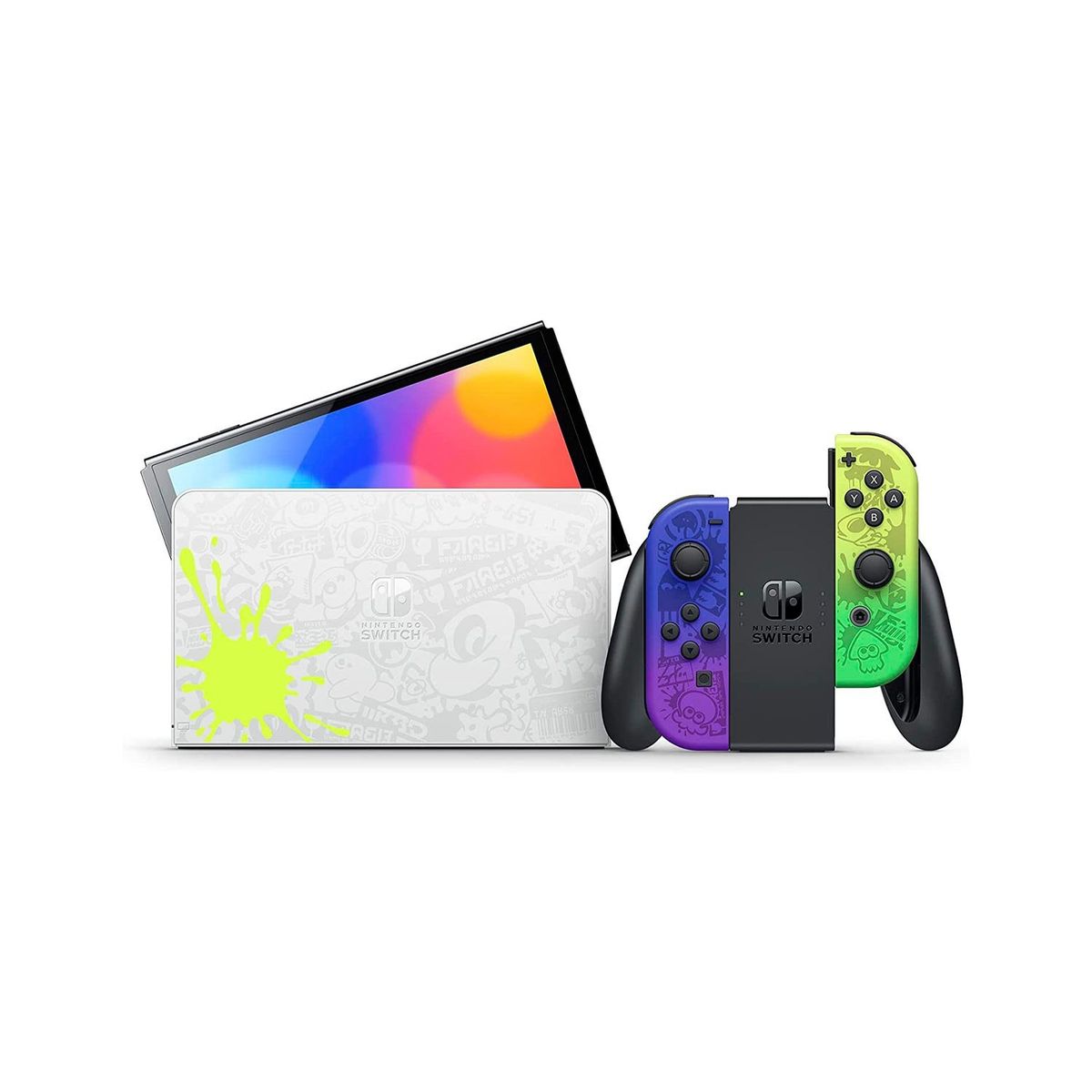NINTENDO - Consola Nintendo Switch Edicion Splatoon + Pokemon Arceus