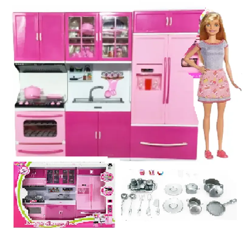 GENERICO - MINI SET DE JUEGO DE COCINA PARA NIÑAS