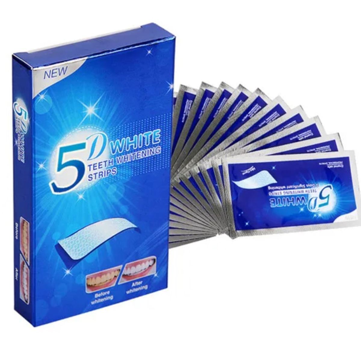 IMPORTADO MC - TIRAS BLANQUEADORAS DIENTES BLANQUEADOR DIENTES PACK X 28 dental