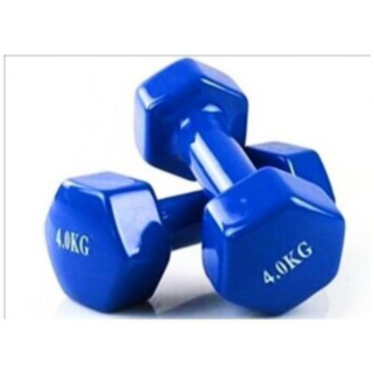 GENERICO - Pesas Mancuernas Plastificadas De 4kg