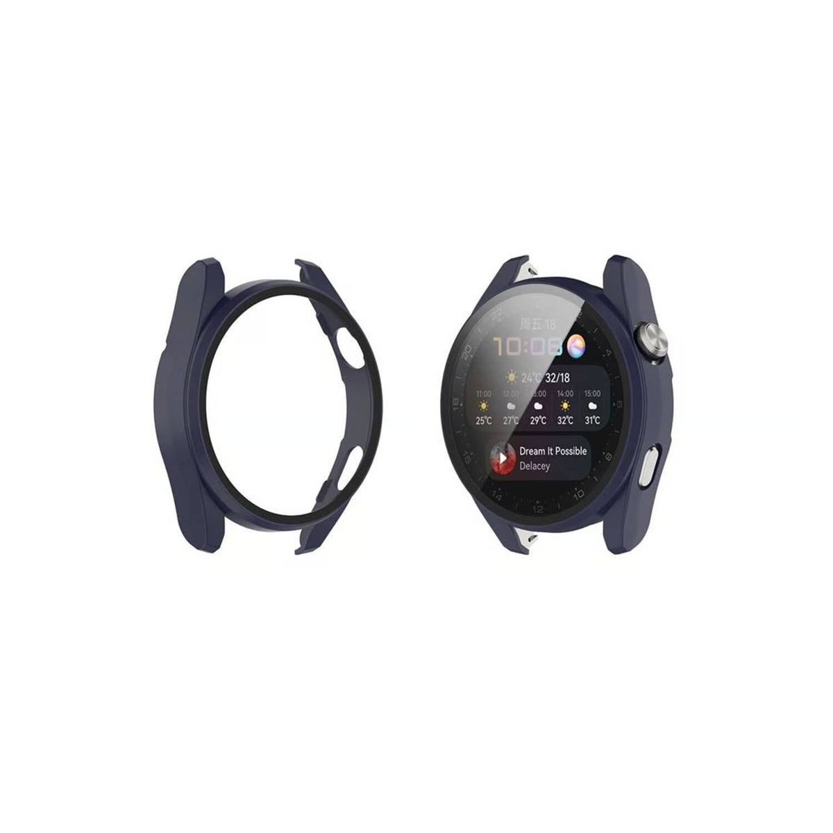 GENERICO - Bumper para Huawei Watch GT3 Pro - Azul