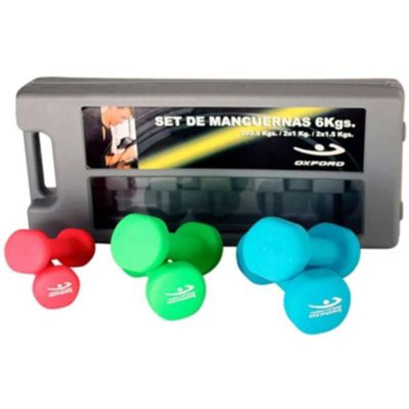 HOLGU - Set De Mancuernas Vinilo 6kg