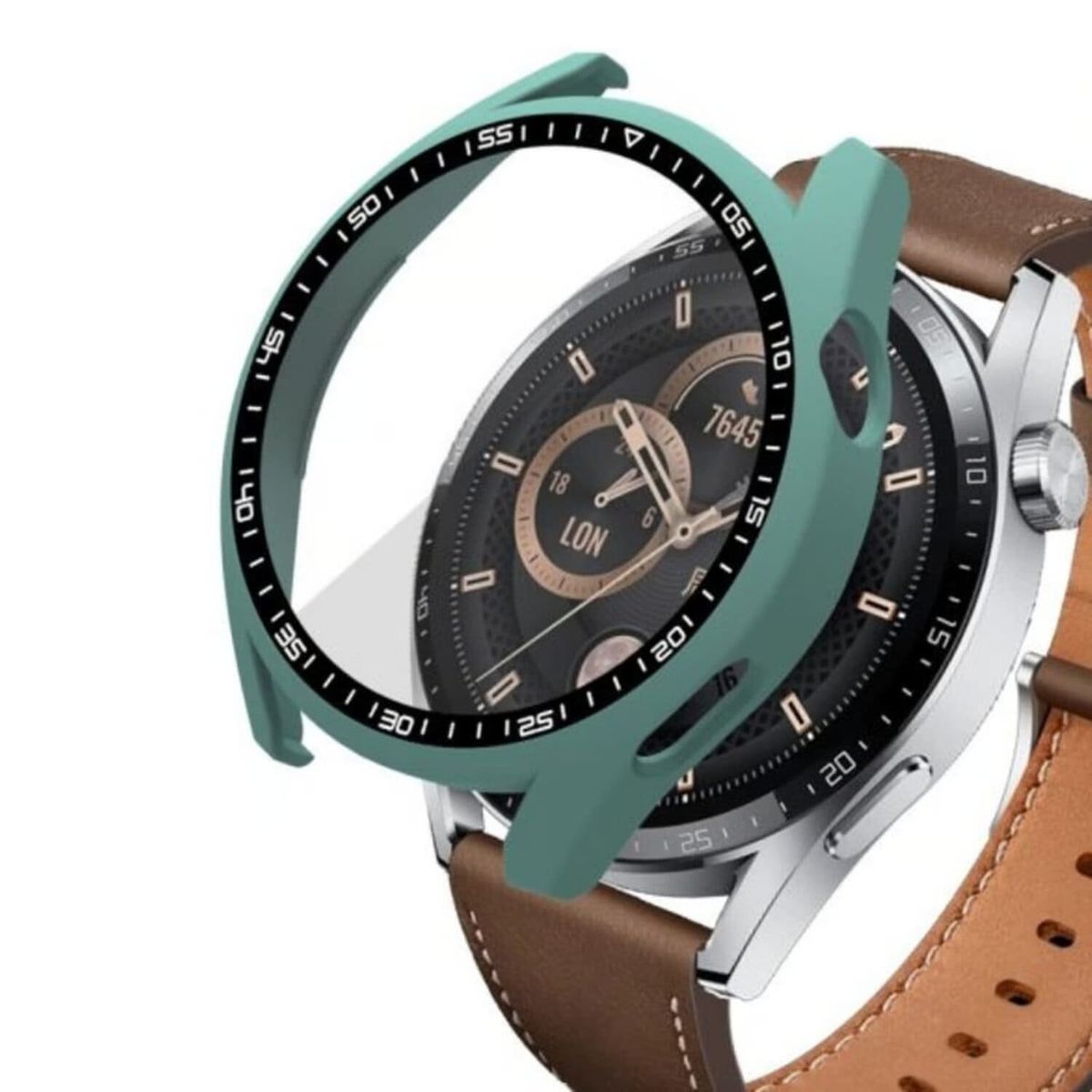 GENERICO - Bumper para Huawei Watch GT3 Pro - Verde Militar