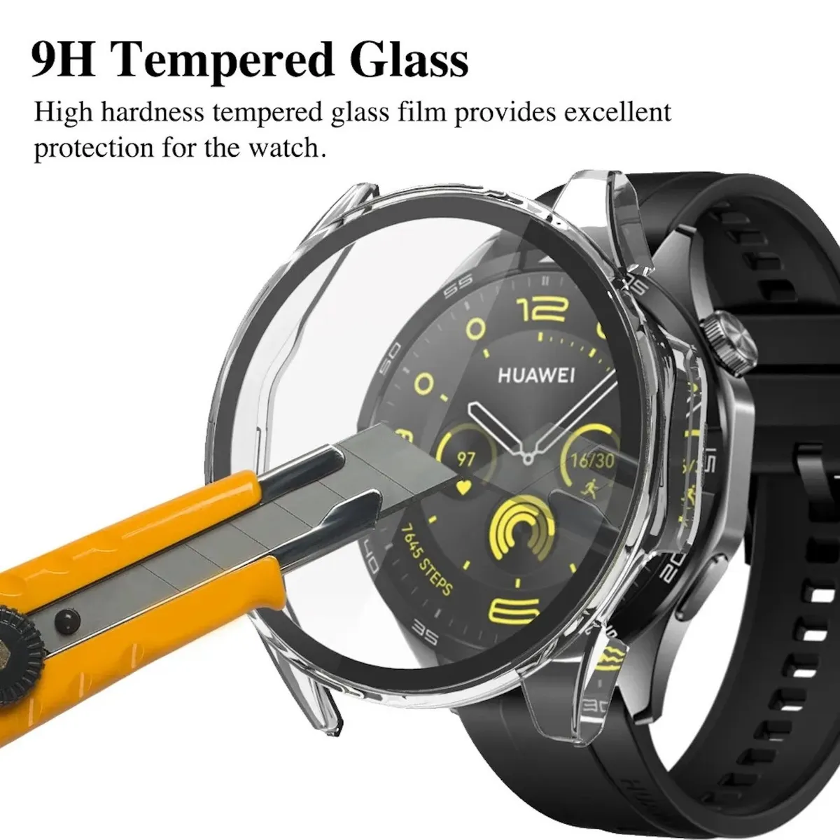 GENERICO - Bumper para Huawei Watch GT3 Pro - Transparente