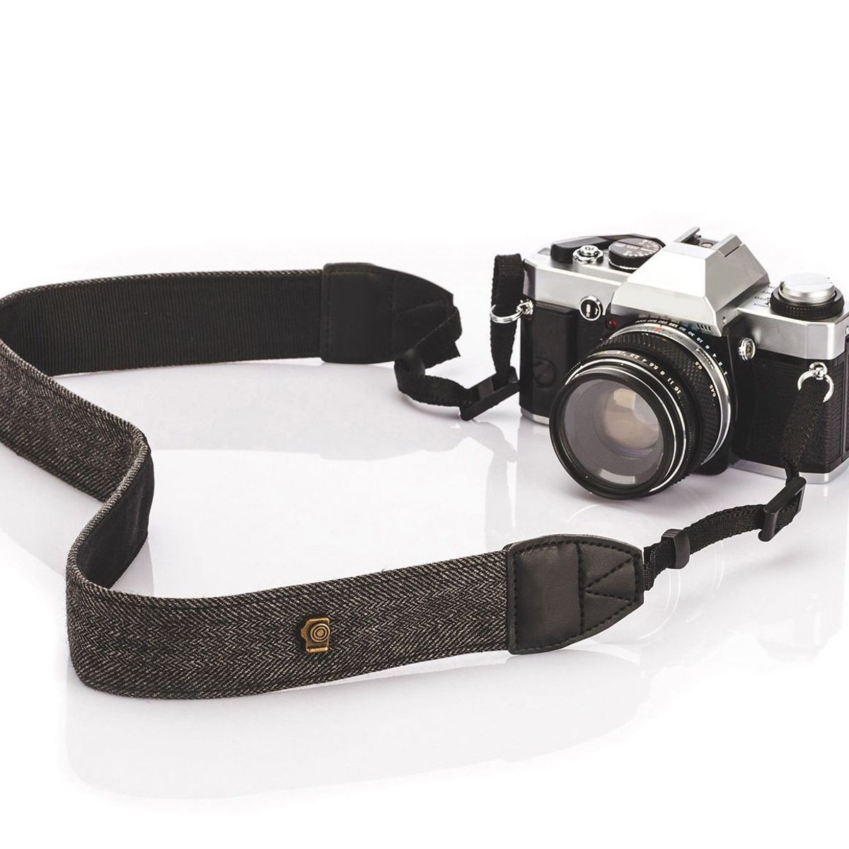 GENERICO - Correa para camara DLSR color gris oscuro