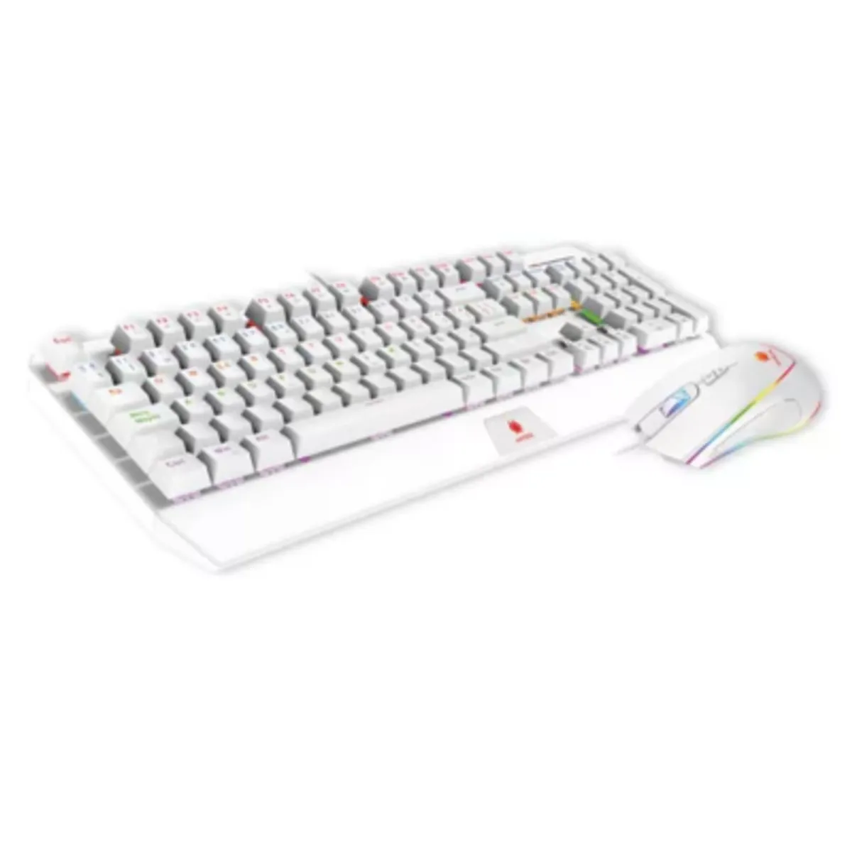 ANTRYX - KIT GAMING ANTRYX TECLADO MECANICO + MOUSE GC-5100 WHITE PURPLE SWITCH