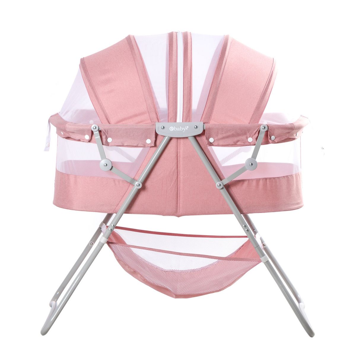 EBABY - CUNA PARA BEBE DOLLY ROSADO EBABY