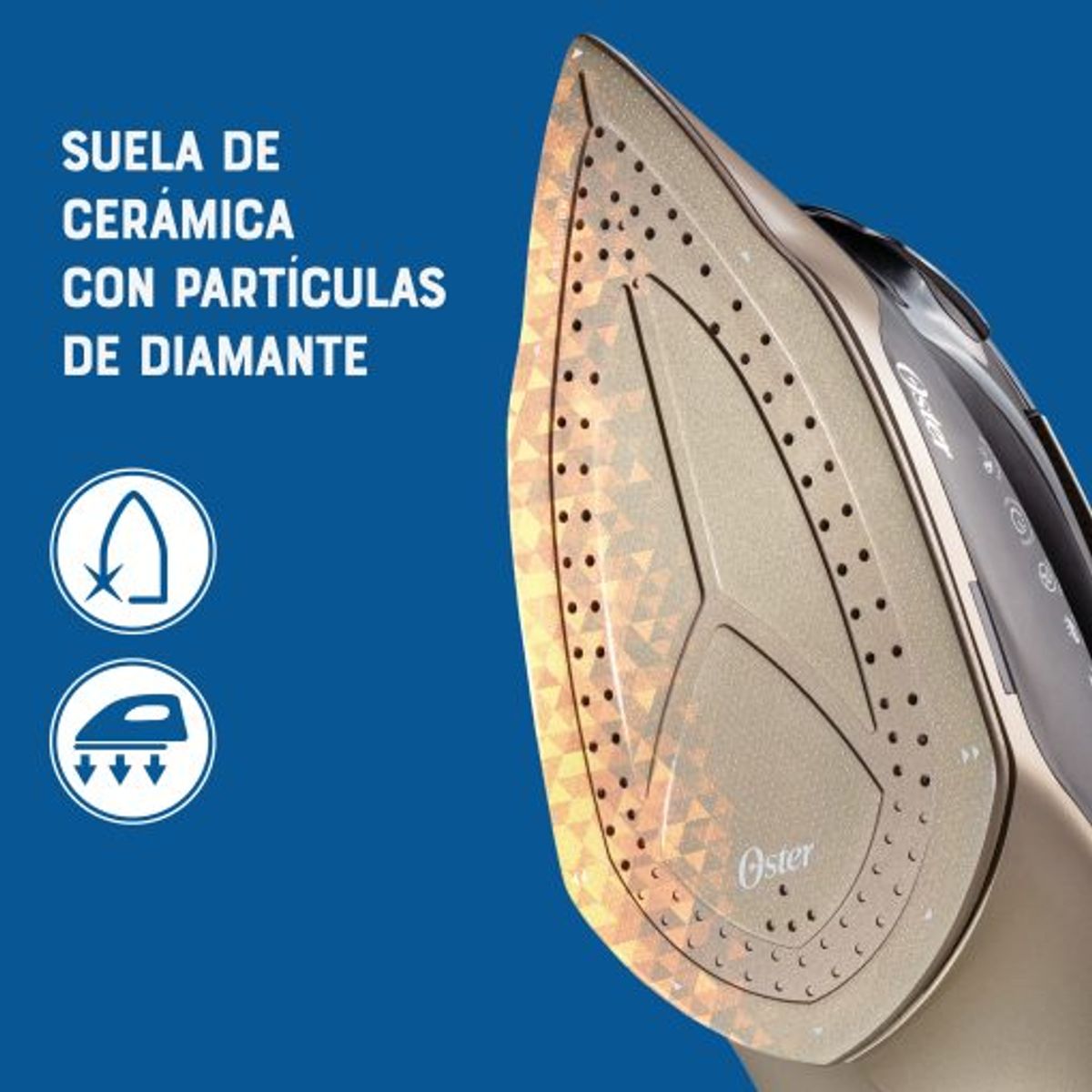 OSTER - NUEVO – Plancha de vapor PRESSXPRESS GCSTPX9000B 053