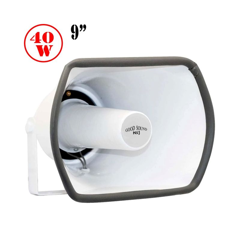 GENERICO - Bocina para Perifoneo 40W 9″X6″ EA96-40F GOOD SOUND