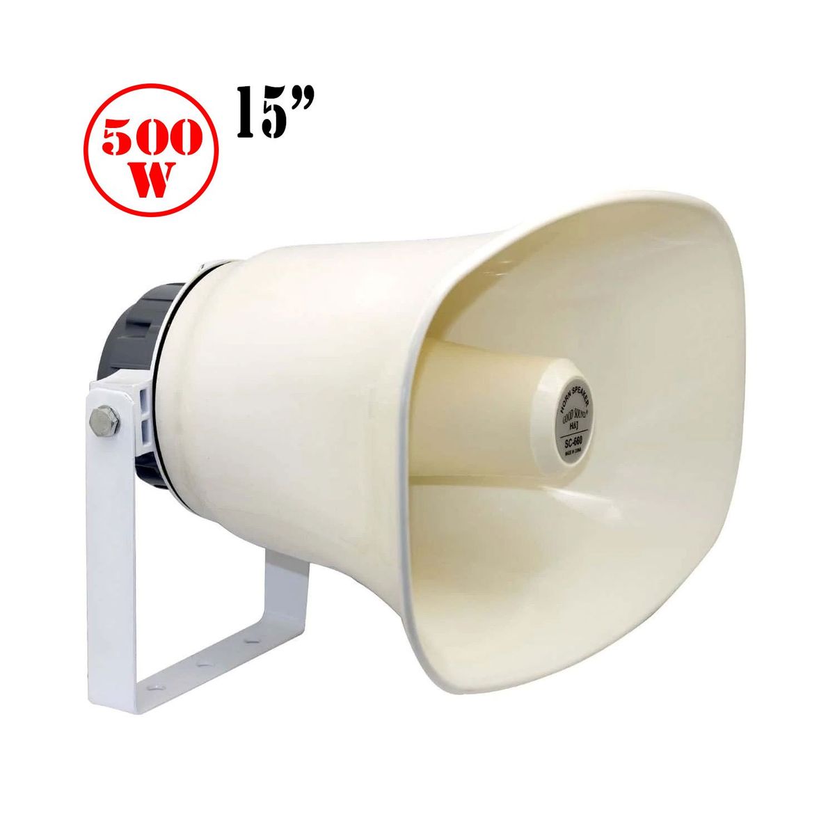 GENERICO - Bocina para Perifoneo 500W 15″ SC-660 GOOD SOUND