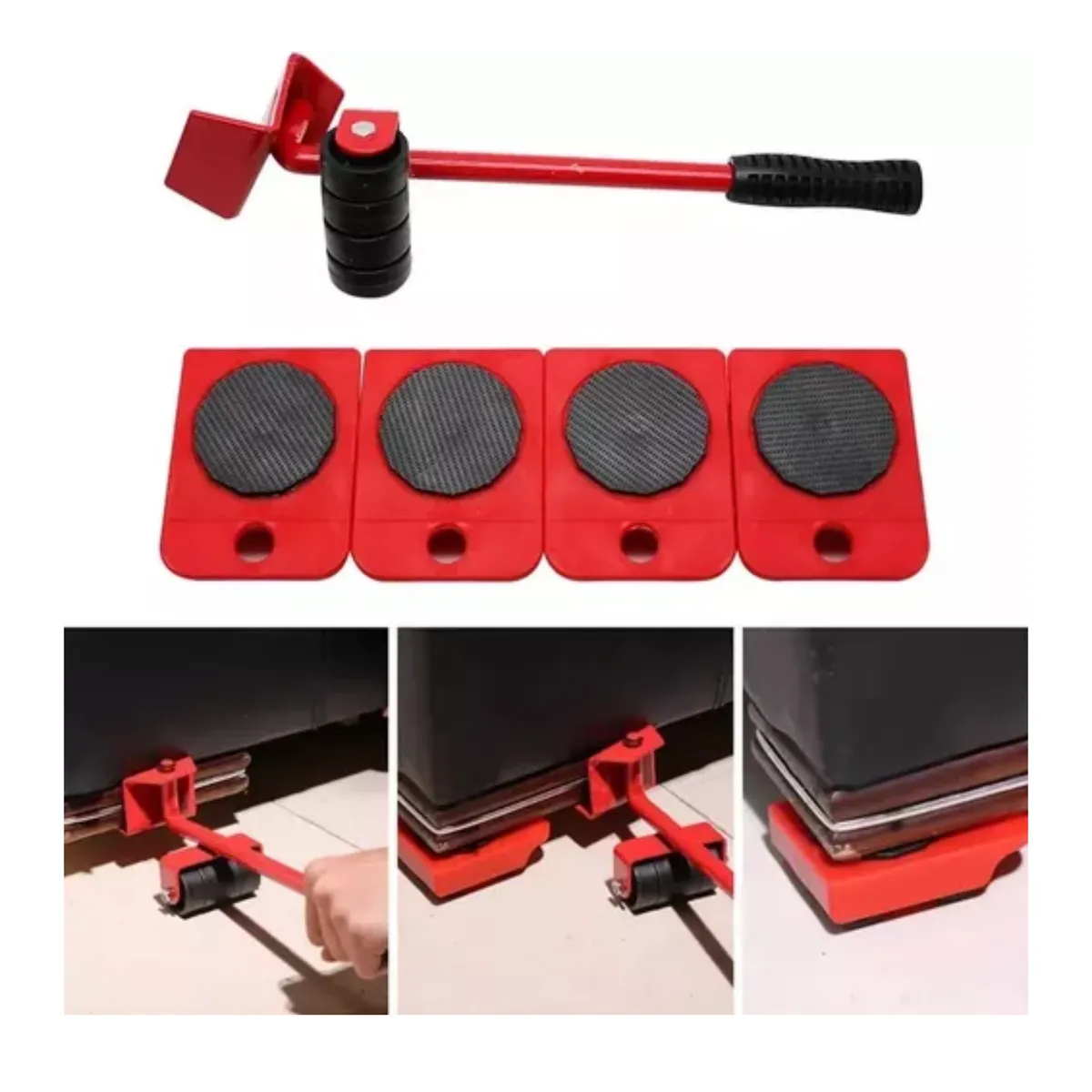 GENERICO - Elevador De Muebles Con Ruedas