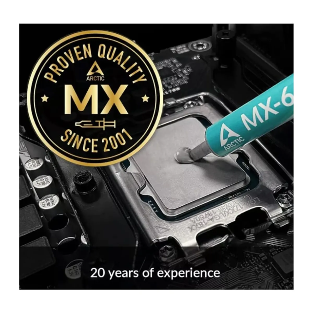 ARTIC - Pasta Termica MX-6 Artic 4g silicona refrigerante MX6 para CPU