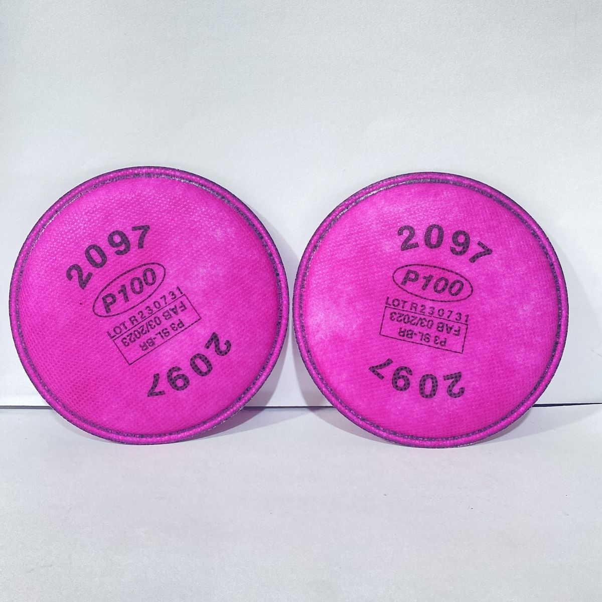 GENERICO - PAR de filtros contra partículas AP2097 P100 OLEKAP