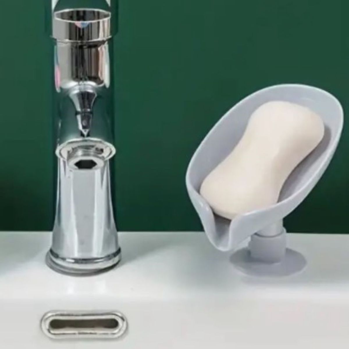 GENERICO - PACK DE 5 JABONERAS TIPO HOJA