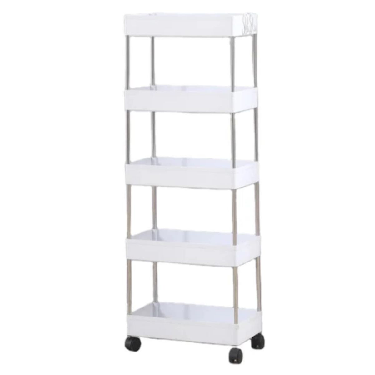 GENERICO - Carrito de Cocina 5 Niveles Estante Organizador con Ruedas Hogar Baño