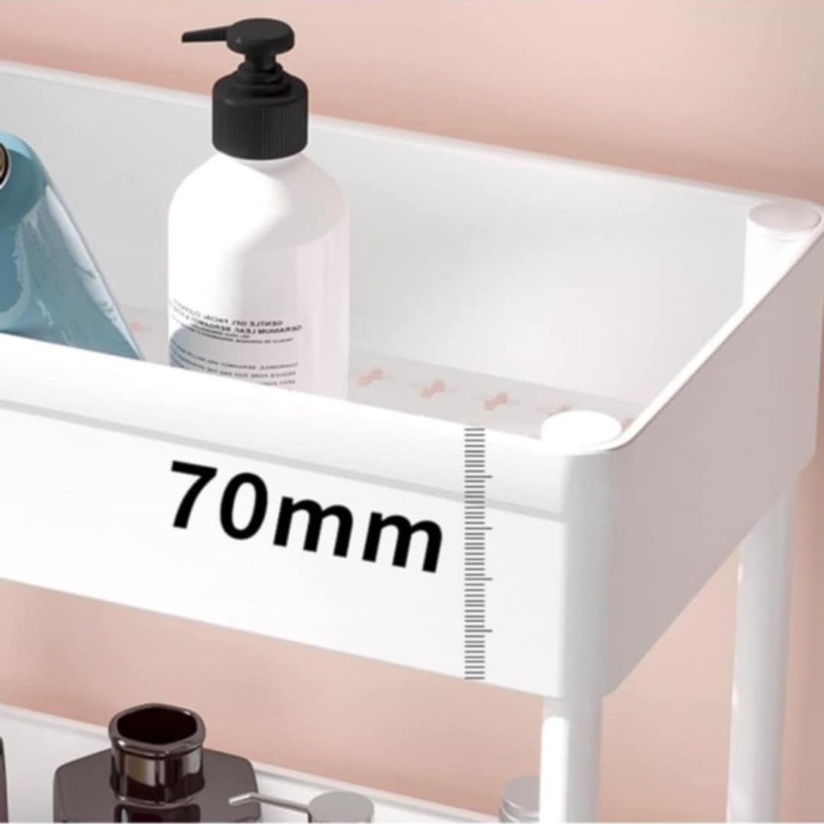 GENERICO - Carrito de Cocina 5 Niveles Estante Organizador con Ruedas Hogar Baño