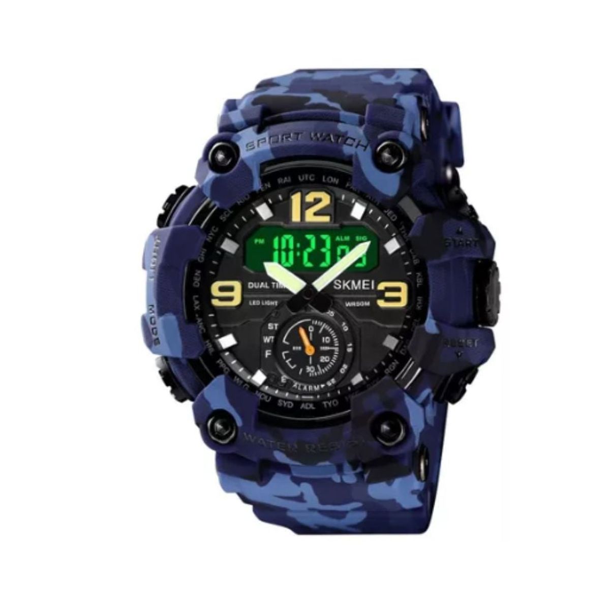SKMEI - Reloj Skmei 1637 Acuatico Digital Azul