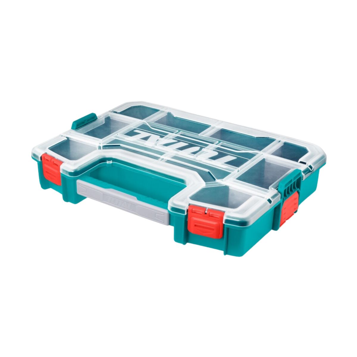 TOTAL TOOLS - Organizador apilable 15 con compartimientos Total
