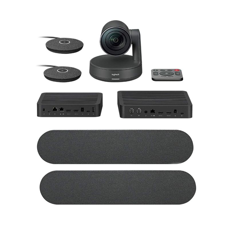 LOGITECH - CAMARA LOGITECH B2B RALLY PLUS BUNDLE 4K, NEGRO P/N: 960-001225