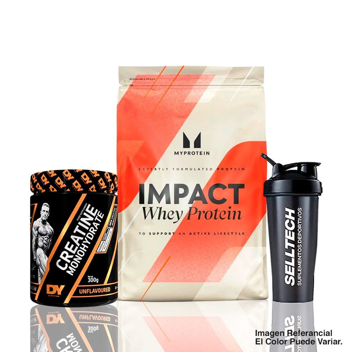 MYPROTEIN - Impact Whey Protein 1 kg Vainilla+Creatina Dorian Yates 300gr