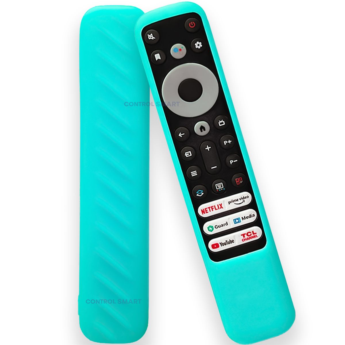 CASE - Funda Antideslizante Para Control TCL Máxima Protección - Turquesa