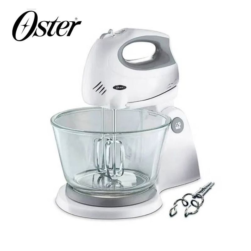 OSTER - Batidora Oster FPSTHS2611-051 de Mano y Pedestal 250 Watts Blanco