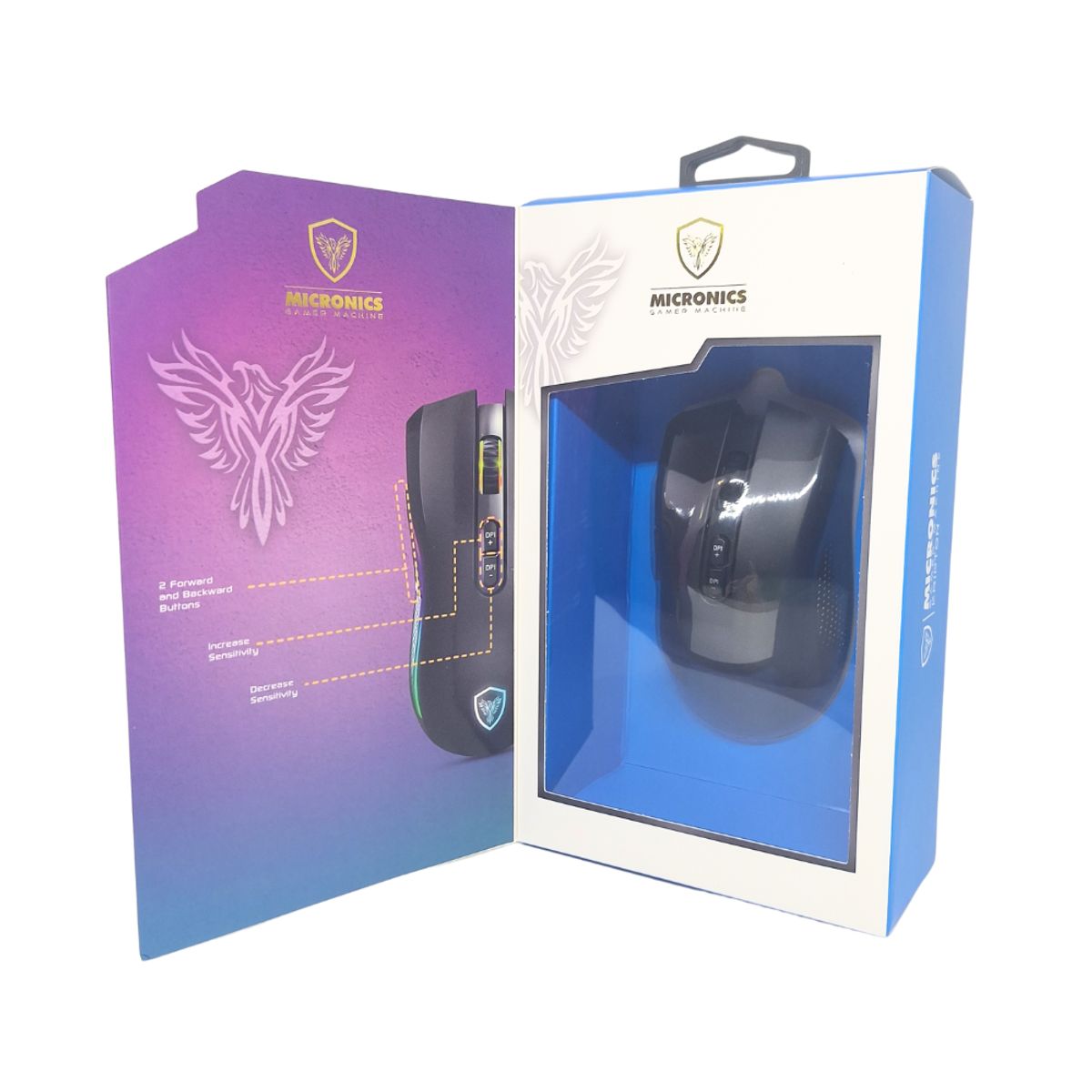 Mouse gamer usb kripton micronics MIC GM801-3M, marca MICRONICS - Foto Principal