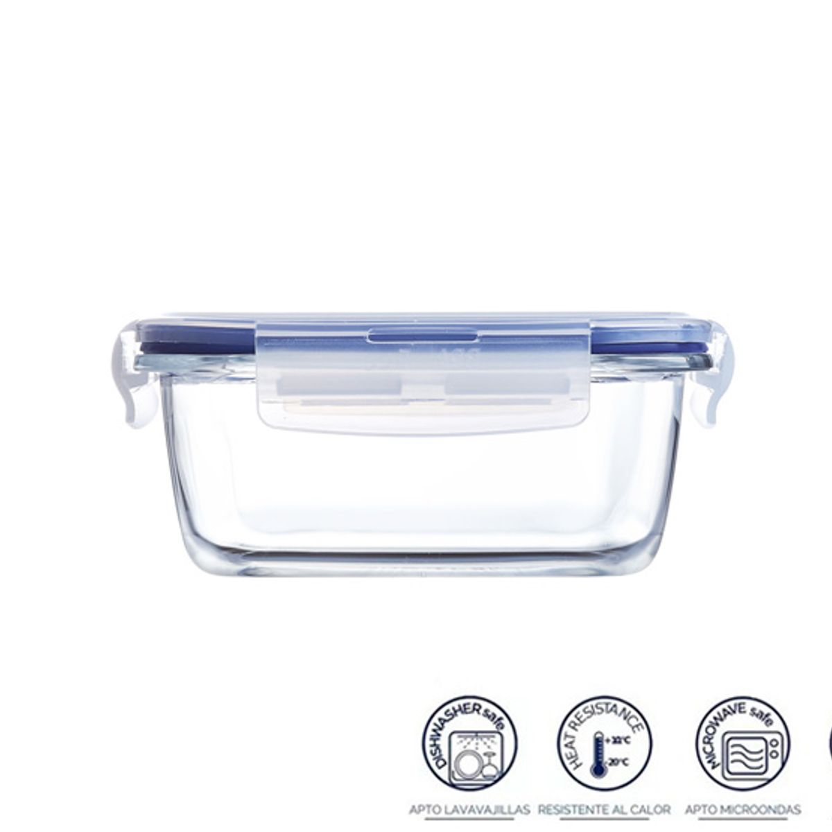 LUMINARC - Pack  X2  taper de vidrio cuadrado 760 ml