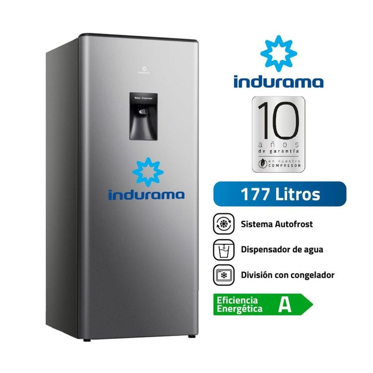 INDURAMA - Refrigeradora Indurama 177Lt RI-289D Croma
