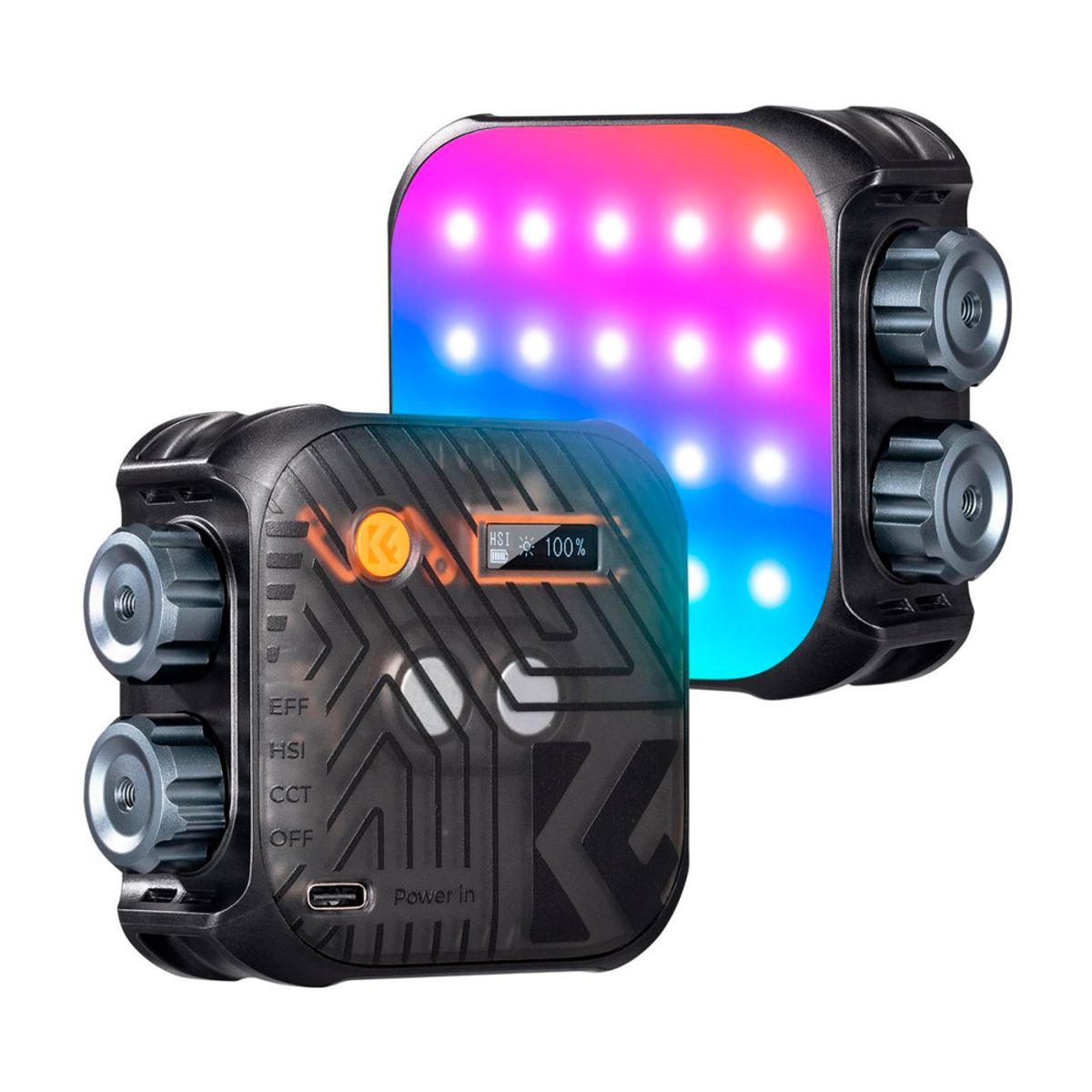 K&F CONCEPT - Luz Continua K&F Concept  KF34.036 RGB - Magnetico