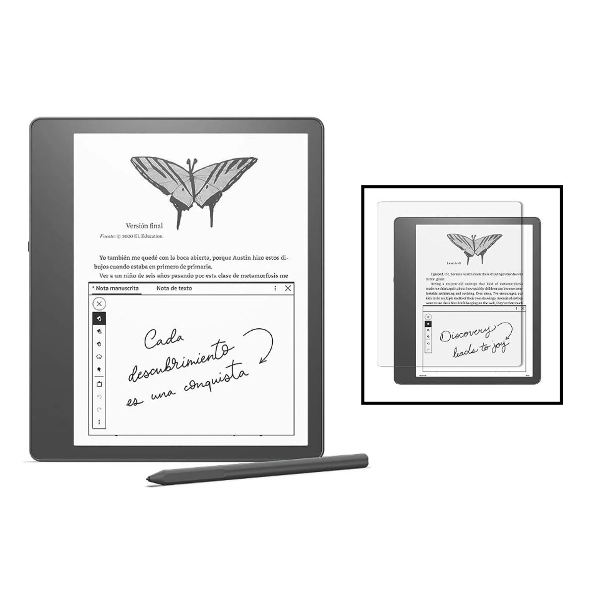 KINDLE - Amazon Kindle Scribe 16Gb con lapiz pen y mica Color Negro.