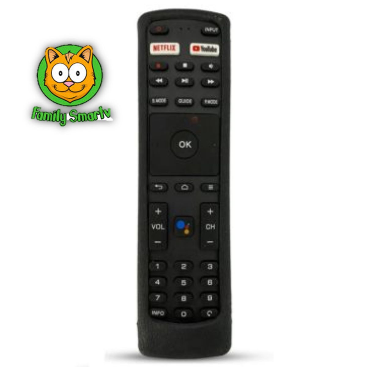 SIKAI - Funda de silicona para Control remoto Jvc RM-3363  Negro