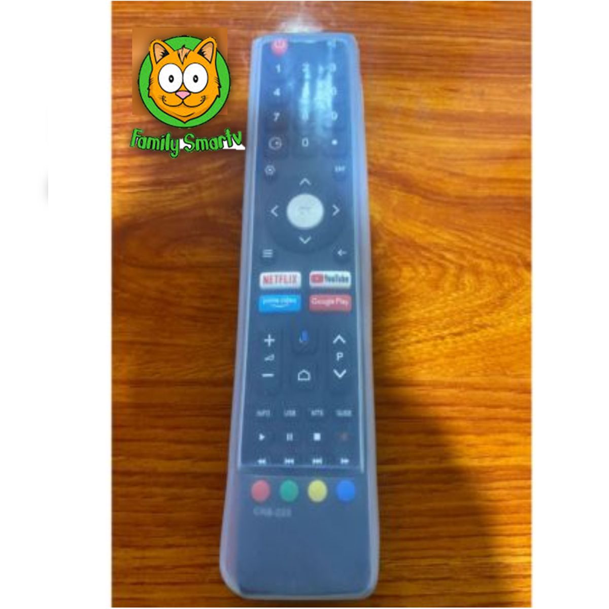 GENERICO - Funda de Silicona Para Control Remoto JVC RM-C3362 Android