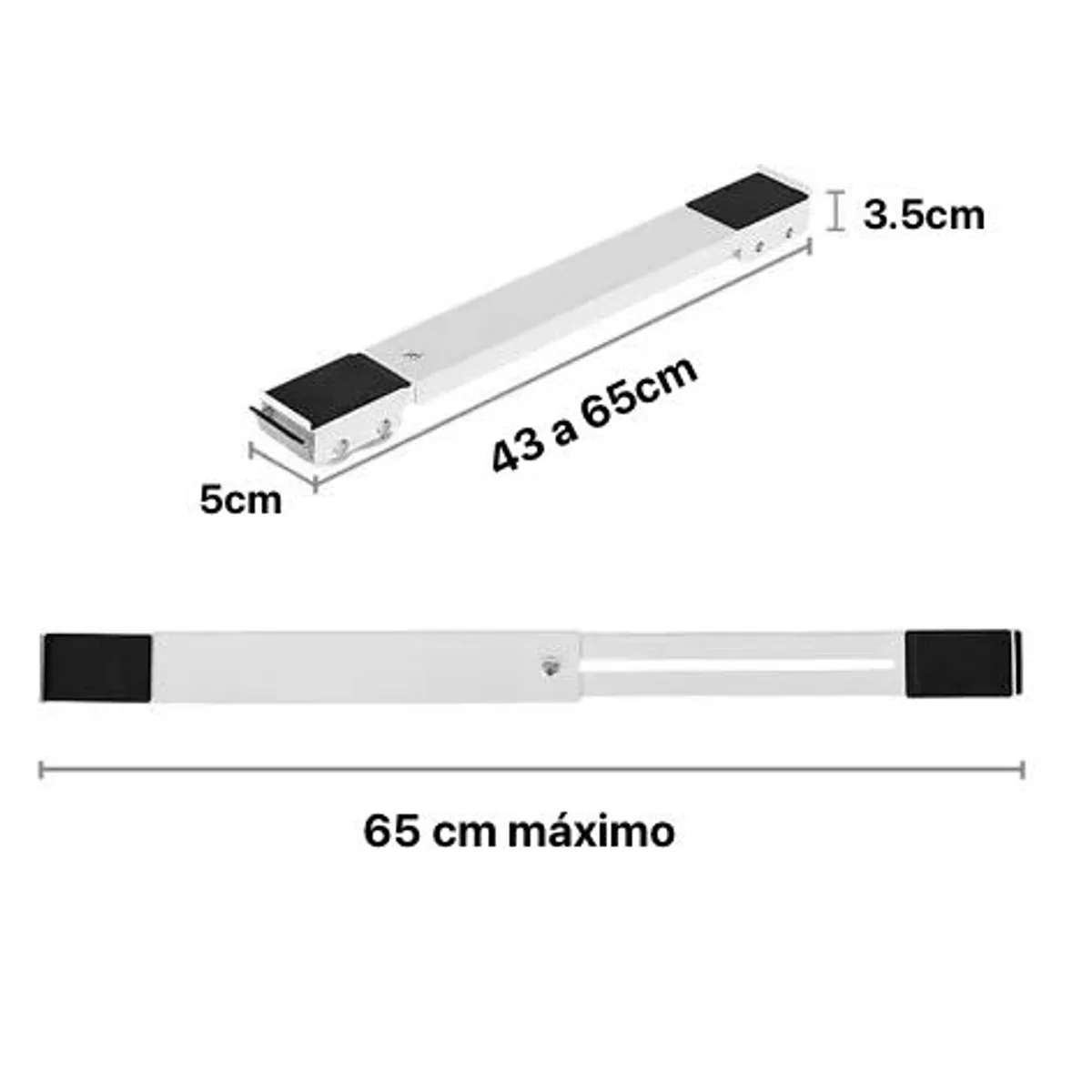 GENERICO - SOPORTE DOS PIEZAS PARA COCINA REFRI ETC