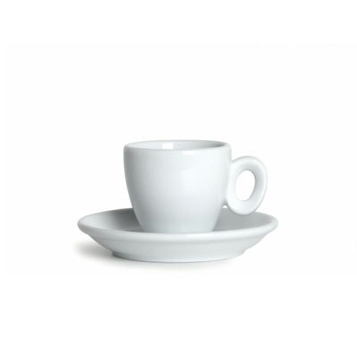 GENERICO - Set de 6 tazas Espresso Firenze Blanco - Nuova Point