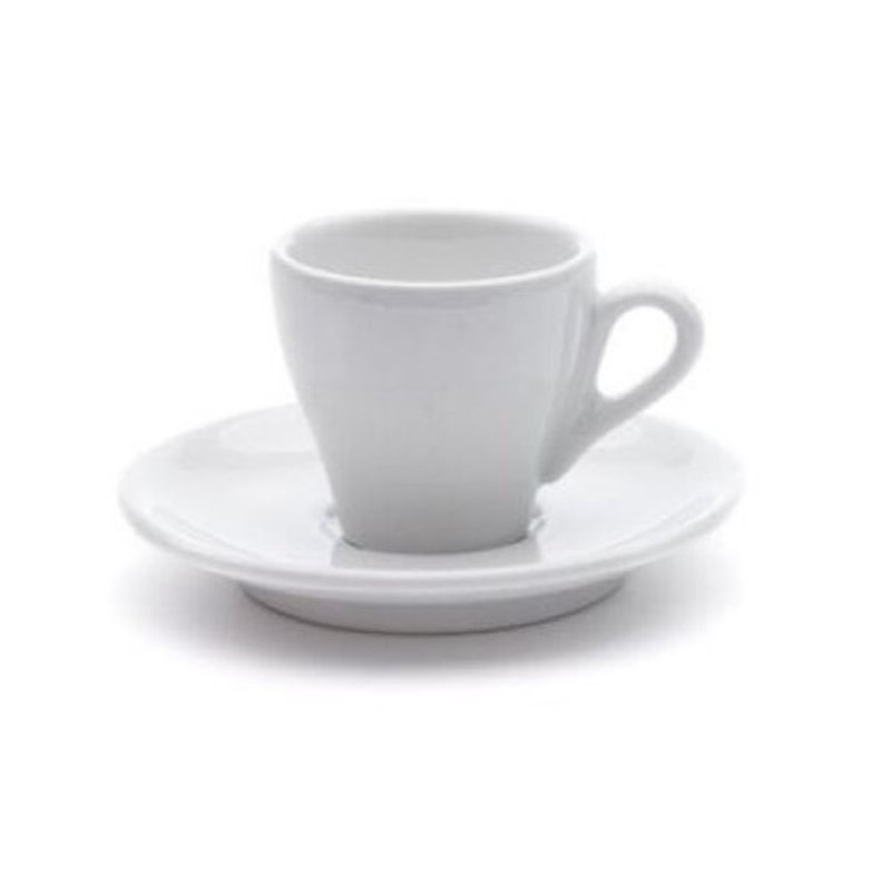 GENERICO - Set de 6 tazas Espresso Milano Blanco - Nuova Point