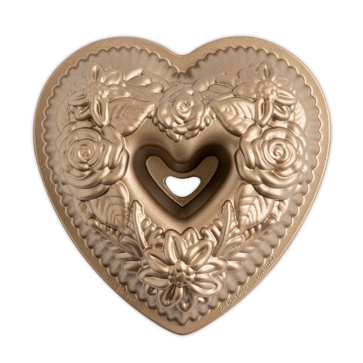 NORDIC WARE - Molde Bundt Floral Heart
