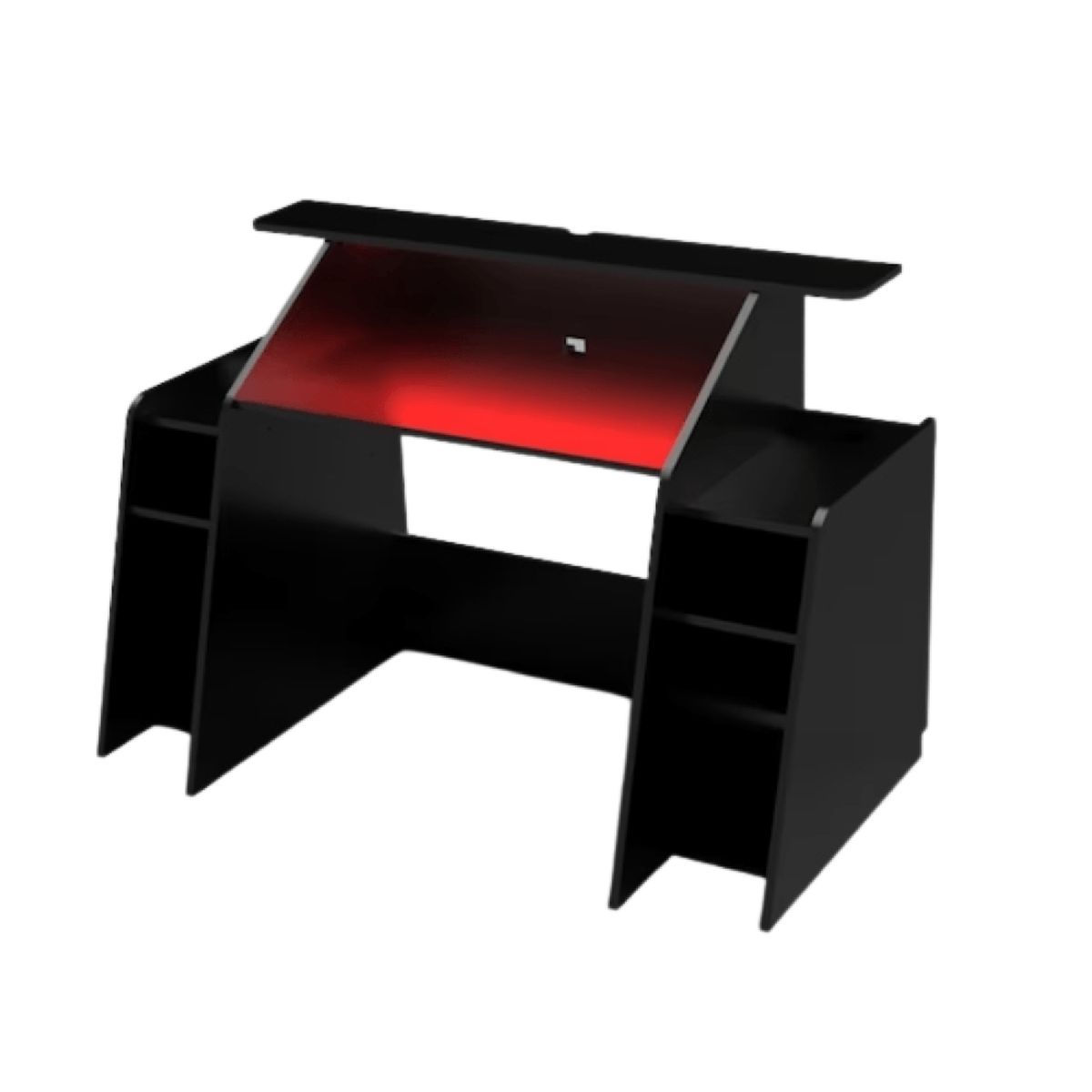 MUEBLES CRISOSTOMO - Escritorio Gamer para PC Pro Elite Negro