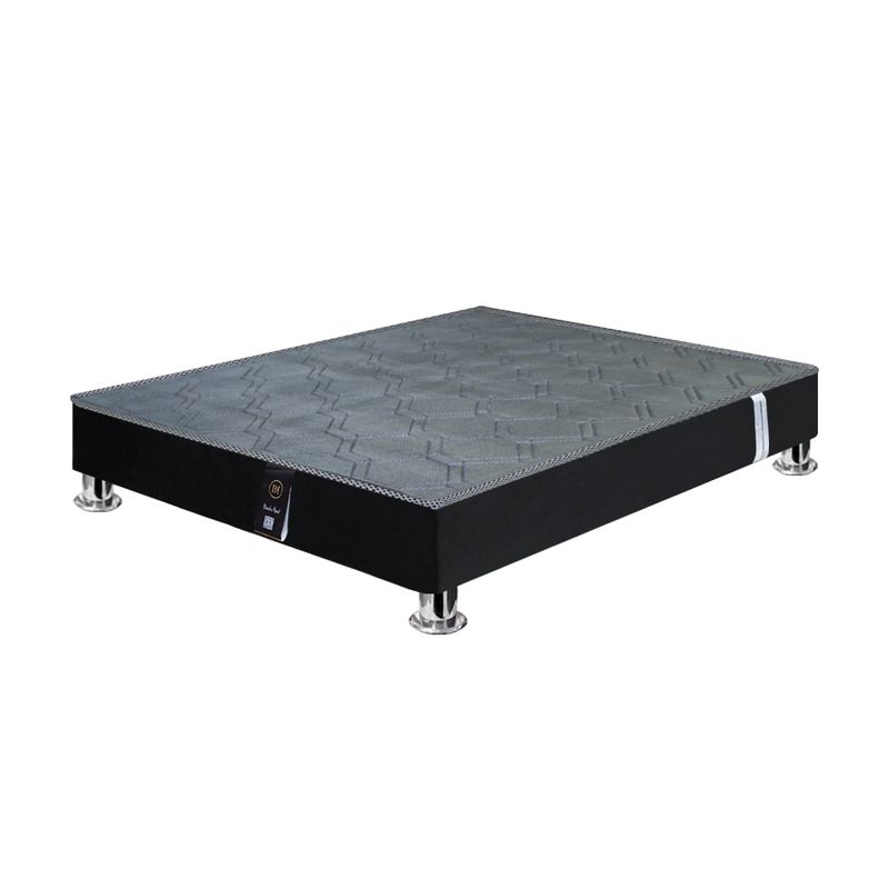 BARAKA HOME - Base de Cama Kolpa 1.5 Plz - Negro