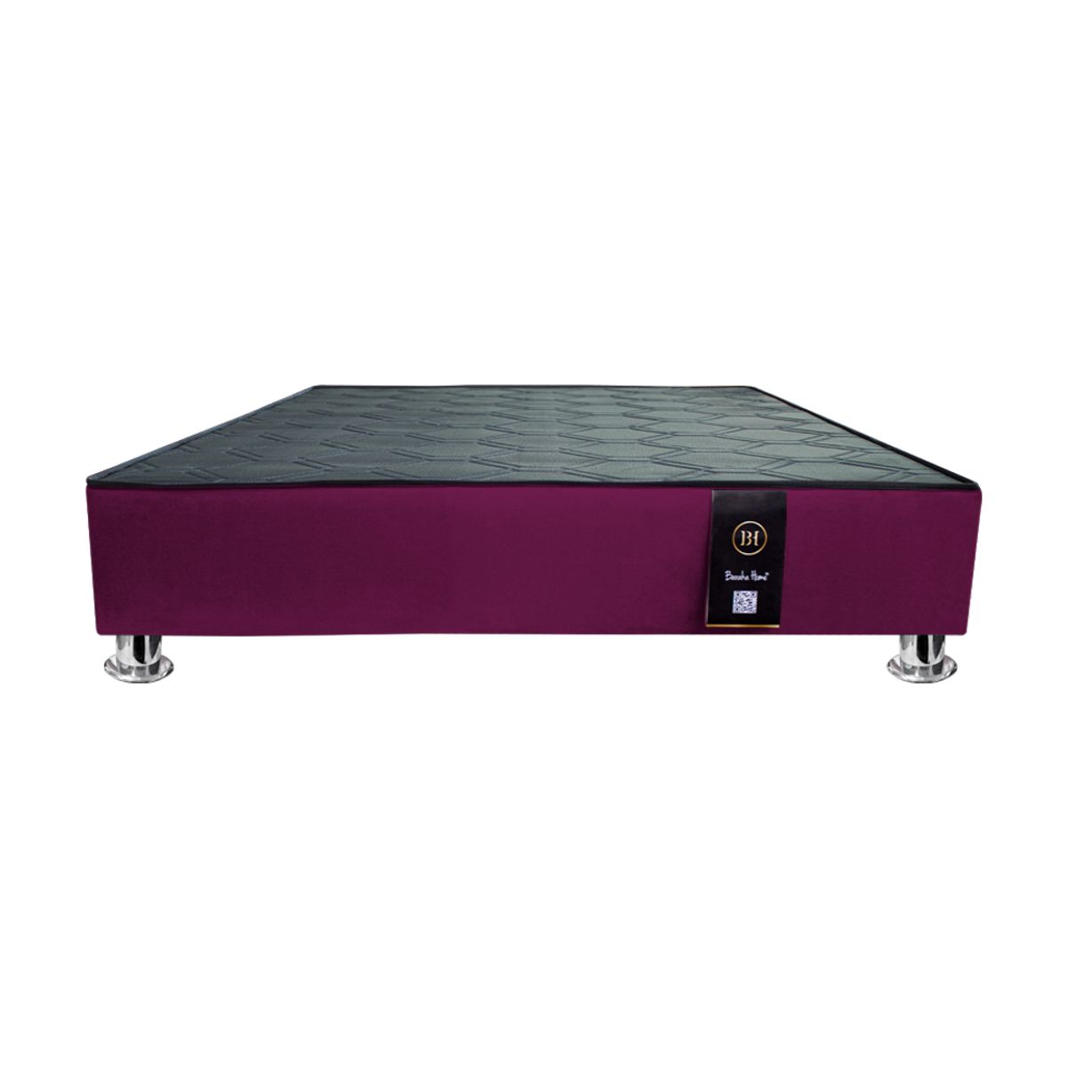BARAKA HOME - Base de Cama Kolpa 1.5 Plz - Purpura