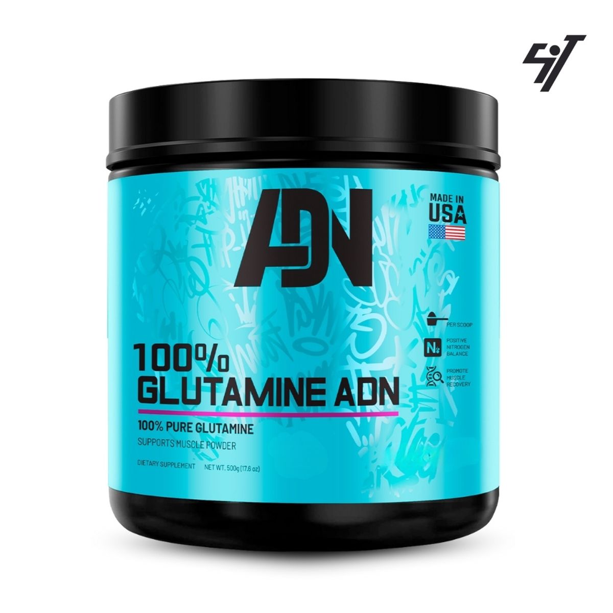 ADN - Glutamina Micronizada Adn 500gr