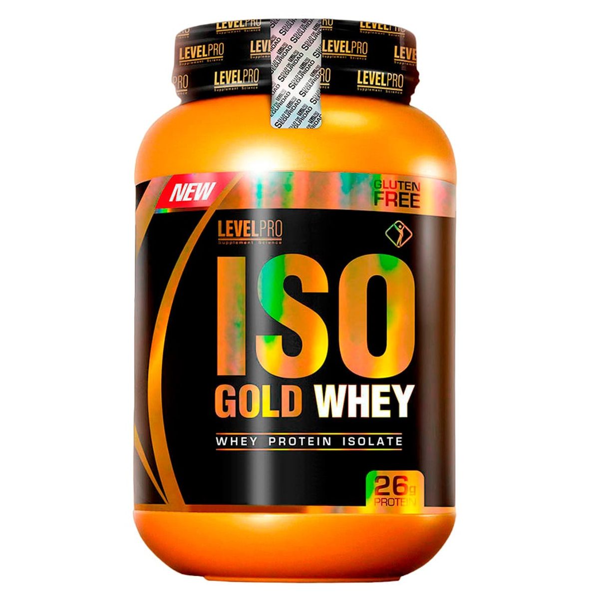 LEVEL PRO - Iso Gold Whey de 1kg Chocolate+Creatina Myprotein 250gr